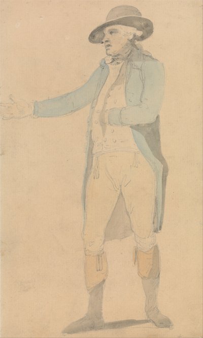 George Morland by Thomas Rowlandson